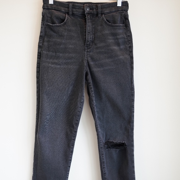 American Eagle Next Level Stretch distressed black jeggings - Picture 3 of 4